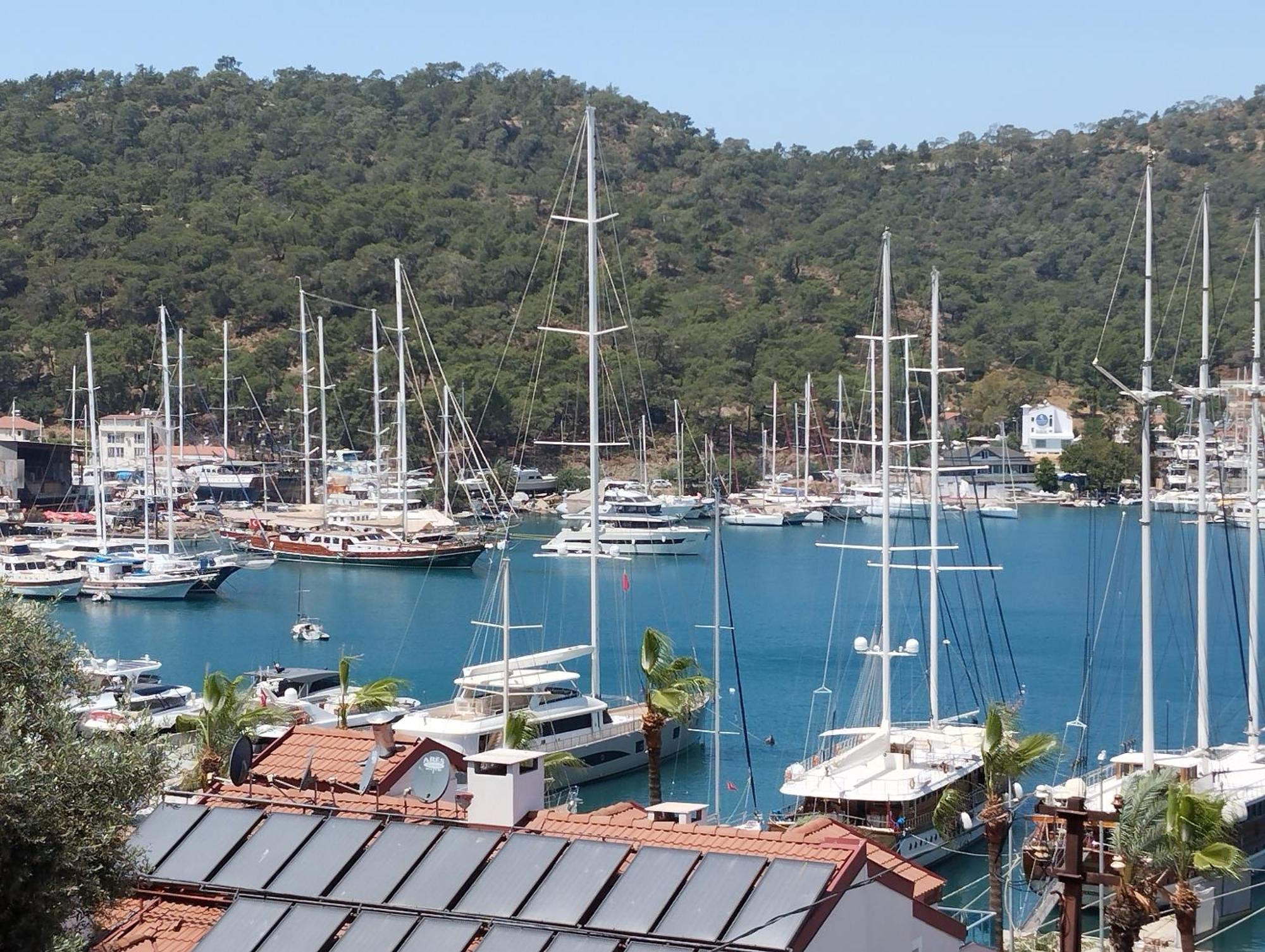 Duygu Apart Spellbinding Sea Views เฟทิเย ภายนอก รูปภาพ