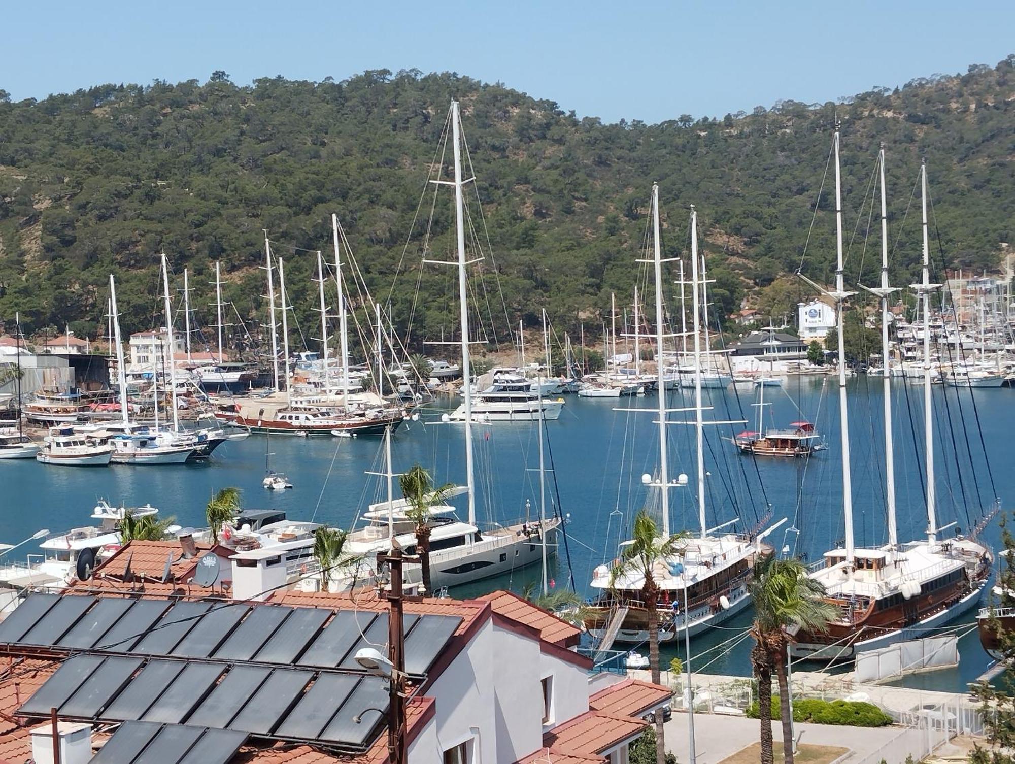 Duygu Apart Spellbinding Sea Views เฟทิเย ภายนอก รูปภาพ