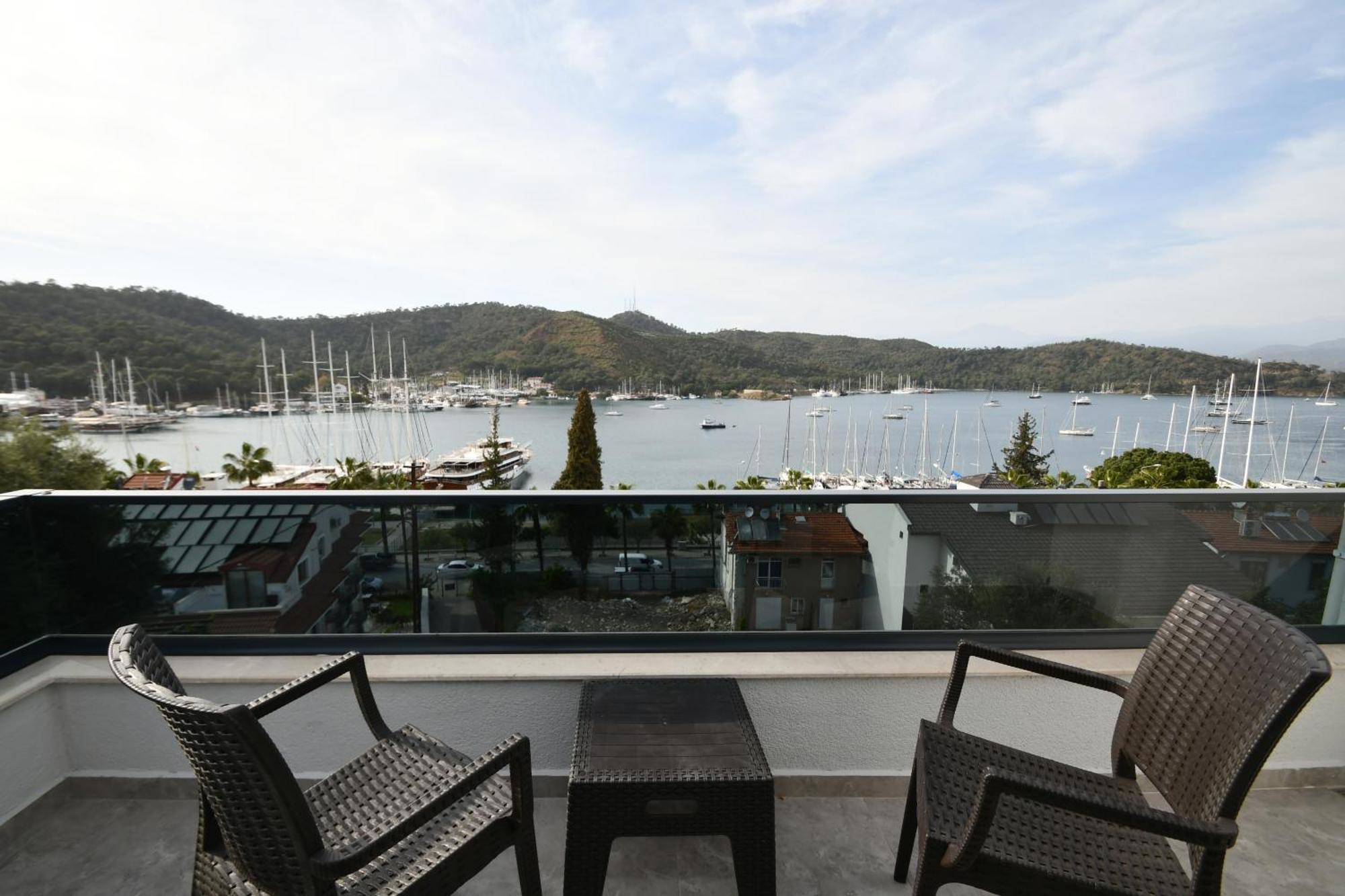 Duygu Apart Spellbinding Sea Views เฟทิเย ภายนอก รูปภาพ